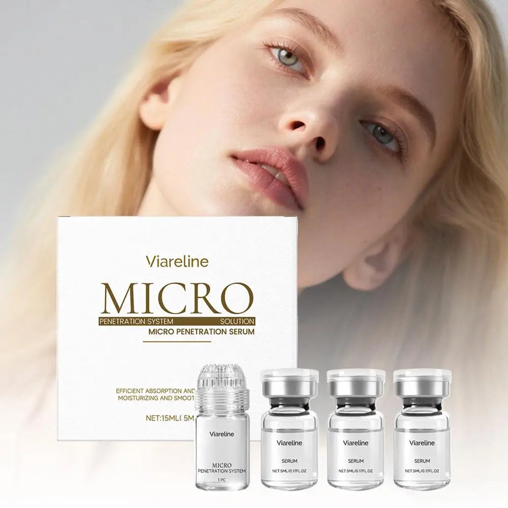 Collagen Anti-Wrinkle Essence Hydrating Firming Pore-Cleaning Anti-Aging Essence Set Hyaluronic Acid Stock Solutions Face Serum