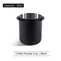 58mm Dosing Cup Sniffing Mug 304 Stainless Steel Coffee Dosing Cup Compatible with 58mm Espresso Portafilters Coffee Accessories