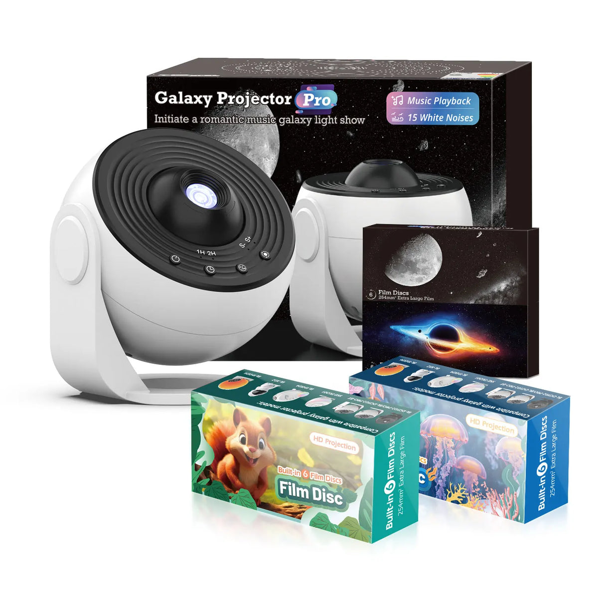 25 in 1 Bedroom Galaxy Projector Pro Home Planetarium Projector Pro Lamp 4K HD Star Projector Pro For Kids Adult Room Decoration