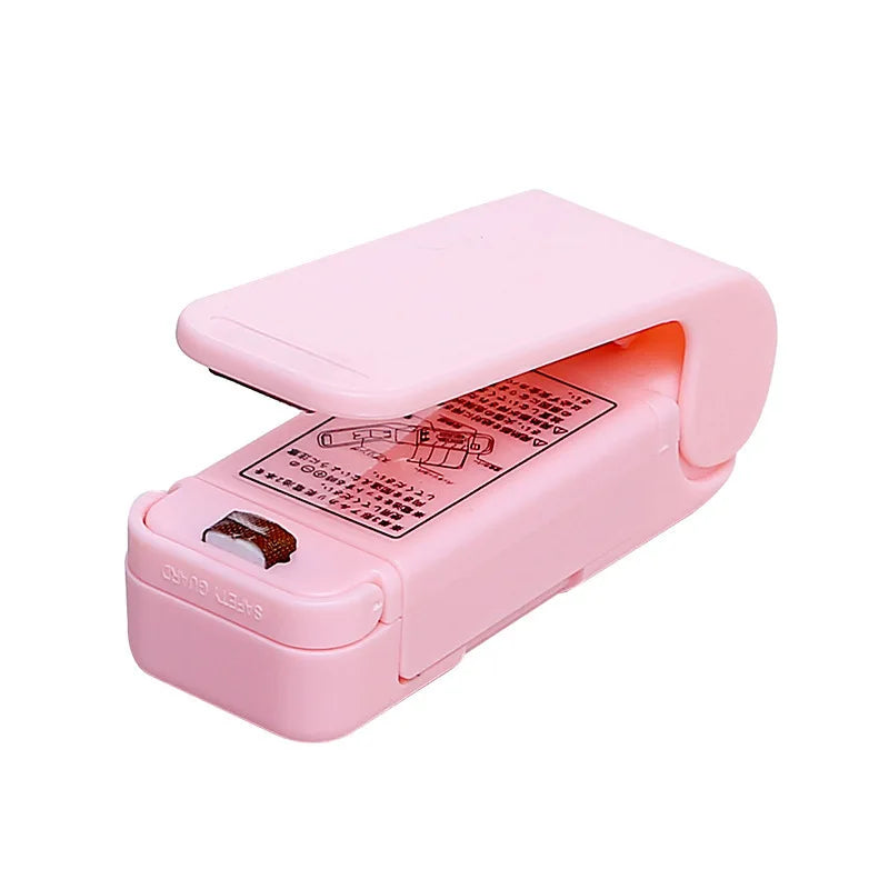 Portable Mini Heat Sealer Handheld Plastic Snack Bag Sealer Household Food Storage Packaging Sealing Machine