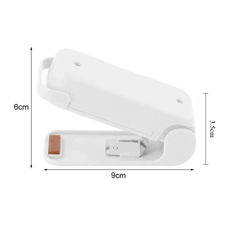Portable Mini Heat Sealer Handheld Plastic Snack Bag Sealer Household Food Storage Packaging Sealing Machine