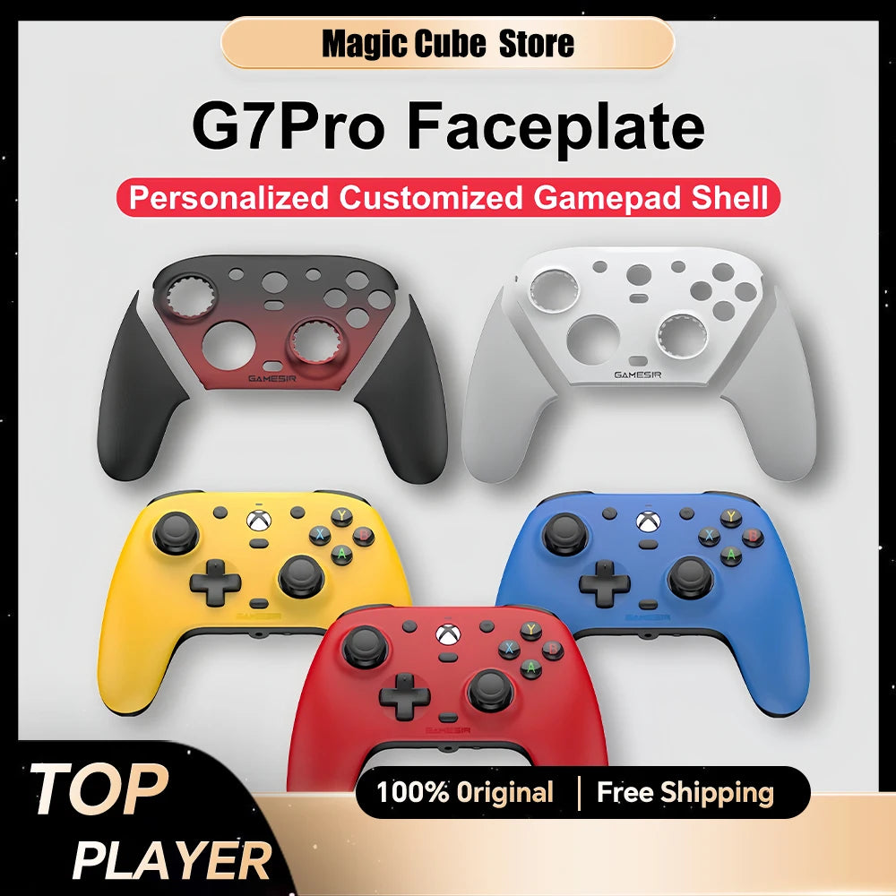 Game Sir Gamepad Magnetic Faceplate for G7Pro Controle Personalize Front Case Top Cover Multicolor Shell Gaming Accessories