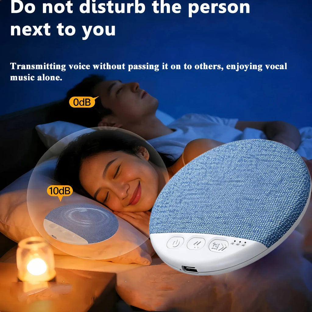Under Pillow Three Different Styles Mini Bluetooth Speaker Hifi Stereo Sound Machine White Noise  For Bedroom Sleep