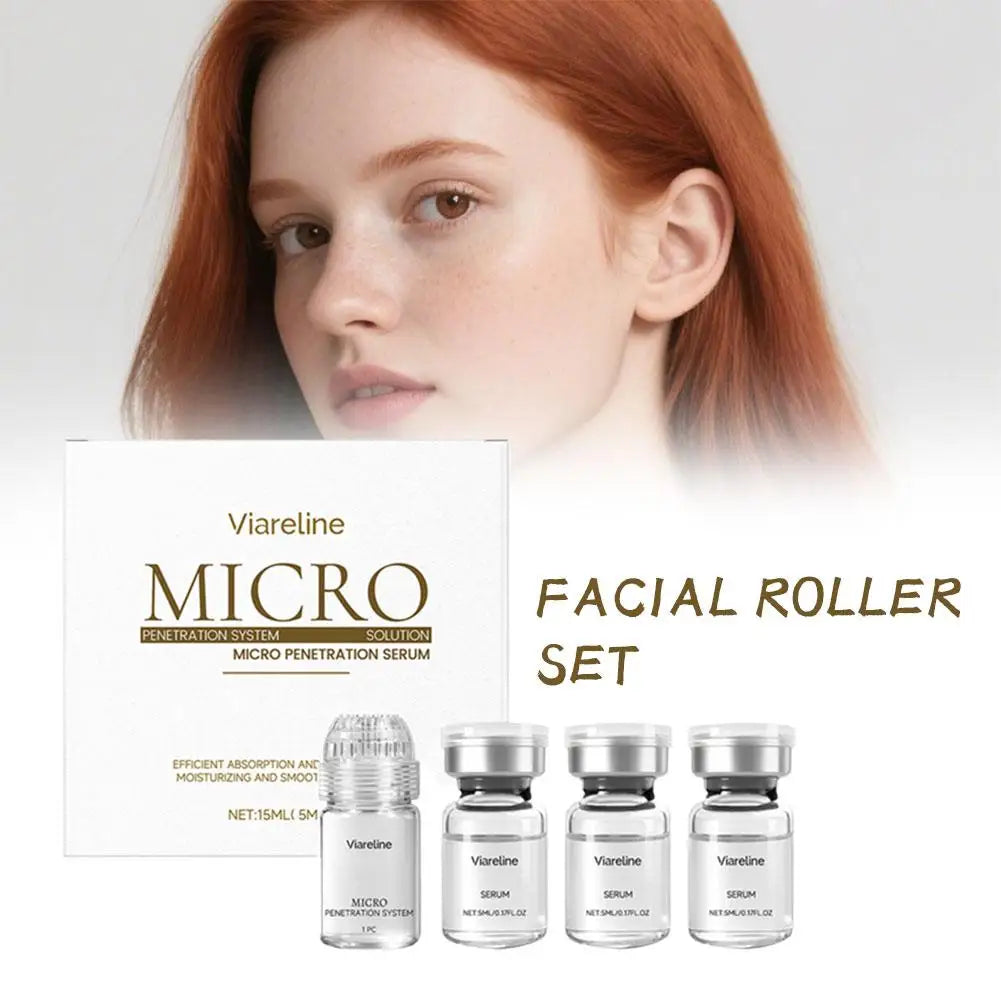 Collagen Anti-Wrinkle Essence Hydrating Firming Pore-Cleaning Anti-Aging Essence Set Hyaluronic Acid Stock Solutions Face Serum